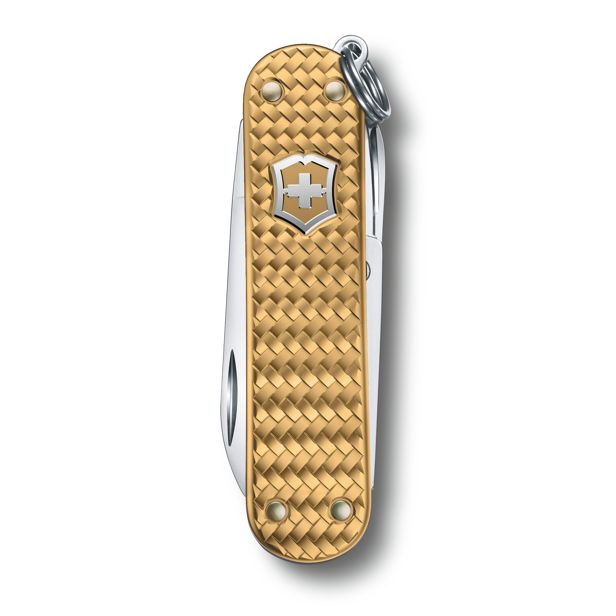 Precious Alox Victorinox Classic SD Swiss Army Knife Brass Gold