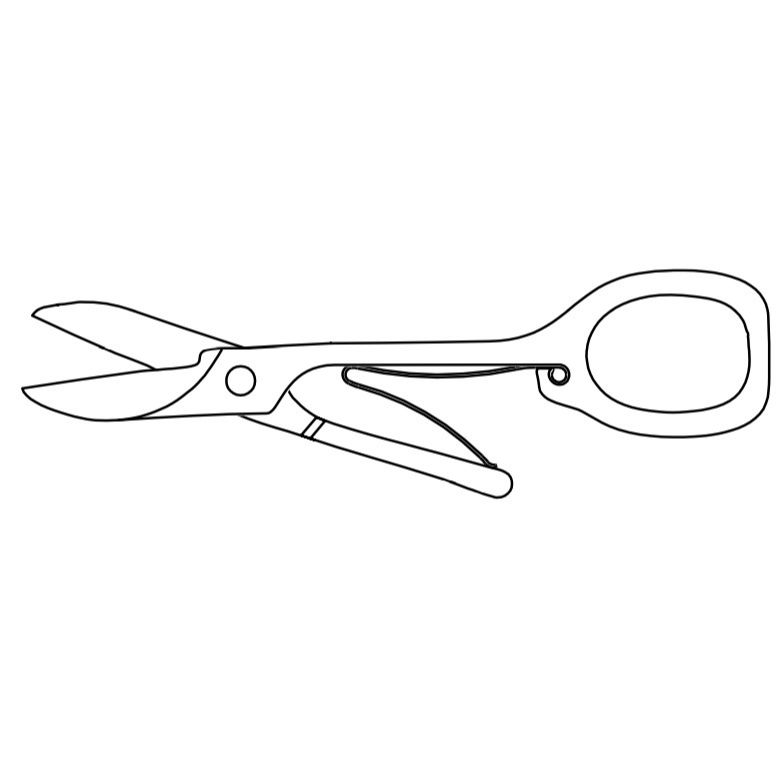 Scissors for SwissCard