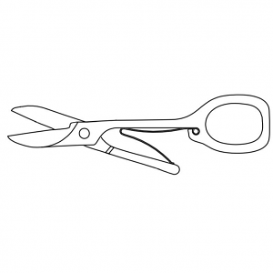 Scissors for SwissCard